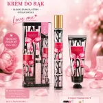 Zestaw Cute Lover perfumy i krem do rąk z różowym akcentem