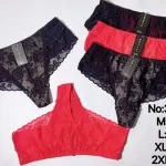 Koronkowe figi damskie mix kolorów rozmiary M-2XL