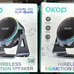 Głośnik bezprzewodowy indukcyjny OKOP KP-846 5W czarny