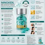KORMESIC Minoxidil 5% kapsułki do pielęgnacji włosów 5ml
