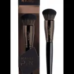 Pędzel do konturowania KillyS Makeup Pro czarny z brązowym metalicznym wykończeniem