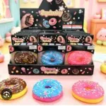 Squishy Antystresowy Donut Zestaw 3 Kolory Mix
