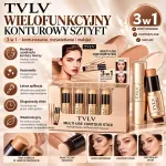 Tvlv wielofunkcyjny sztyft do konturowania 3 w 1 z pędzelkiem