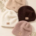 Czapka LGC Vogue boucle rozmiar 54-56 kremowa, brązowa, beżowa, różowa