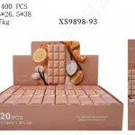 Perfumetki 35ml w opakowaniu 20 sztuk o zapachu wanilii i cytrusów