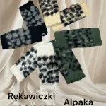 Rękawiczki Alpaka z wzorem zwierzęcym mix kolorów CO12.1551