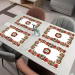 Serwetki świąteczne 30x45 cm z motywem Bożego Narodzenia 12 sztuk