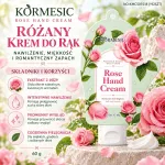 Kormesic Różany krem do rąk 60 g z ekstraktem z róży