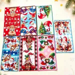 Ściereczki kuchenne z mikrofibry wzory świąteczne 25x50 cm mix 7 szt