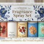 KORMESIC zestaw perfum w sprayu floral 5x35ml kwiatowe zapachy