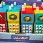 Zabawka telefon edukacyjny kolorowy z przyciskami 12 sztuk