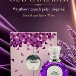 Oud Lavender Perfumy 75 ml fioletowa butelka z ekstraktem
