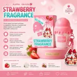Perfumy Strawberry Fragrance 50ml flakon lód z łańcuszkiem