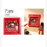 Bransoletka świąteczna z zawieszką MERRY XMAS 9 cm