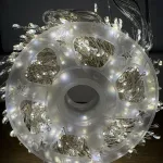 Lampki choinkowe LED 2400 diod 100m ciepłe białe IP44 z pilotem