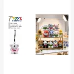 Zawieszek na lalkę pluszowy 12 cm mix zwierząt