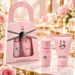 Zestaw prezentowy YARA perfumy 30ml i balsam do ciała 60ml różowy