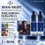 Boos Night woda perfumowana dla mężczyzn 2x50 ml granatowy zestaw