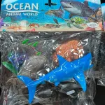 Ocean Animal World Zestaw Figurki Zwierząt Morskich 3+