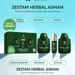 Zestaw Herbal Asman roślinna pielęgnacja włosów nawilżenie ochrona