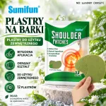 Sumifun Plastry na Barki Zielone 12 sztuk do użytku zewnętrznego