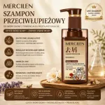 MERCILEN Szampon Przeciwłupieżowy 500 ml do włosów przetłuszczających się