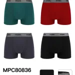 Bokserki męskie PESAIL 95% bawełna, kolor mix, rozmiary M-3XL