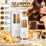 Keratine Queen Szampon z keratyną i kolagenem 750 ml do włosów suchych