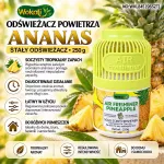 Wokali Odświeżacz Powietrza Ananas 250g z regulowaną intensywnością