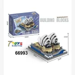 Klocki Sydney Opera House 24x16x13 cm 3D model budowlany