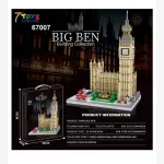 Klocki Big Ben 4500+ elementów zestaw konstrukcyjny 33,5x24x16 cm
