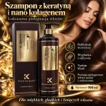 Szampon Keratine Queen z keratyną i nano kolagenem 900 ml