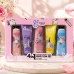 Etacs House Zestaw 5 perfumowanych kremów do rąk 4w1 kolorowy