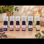 Zestaw olejków zapachowych do aromaterapii 6 sztuk mix