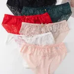 Majtki damskie Finella koronkowe w zestawie 6 kolorów S-XL