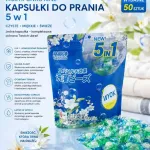 GELIJING wielofunkcyjne kapsułki do prania 5w1 50 sztuk