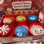 Christmas Dumplings miękkie squishy żelowe zabawki brokatowe 6 wzorów