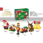 Mini Block Merry Christmas zestaw klocków świątecznych 304 elementy