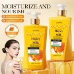 Sadoer Honey & Milk nawilżający balsam do ciała 400 ml z miodem Manuka