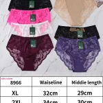 Majtki damskie koronkowe Love Magnolia mix kolorów XL-3XL