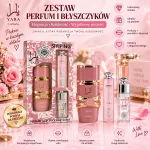 Zestaw Perfum YARA 30ml z Błyszczykiem i Pomadką Różowy Elegancki