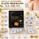 Plastry mikroigłowe na biust 10 sztuk do pielęgnacji skóry