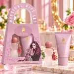 Zestaw prezentowy Cat Girl perfumy 30ml balsam do ciała 60ml różowy