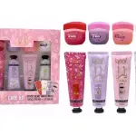 Zestaw kosmetyków do pielęgnacji rąk i ust VARA Care Kit 4 sztuki