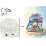 7 Toys Kolorowy Baozi Antystresowy 8,5 cm z Brokatem