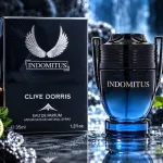 Perfumy Indomitus Clive Dorris 35ml granatowo-czarne