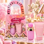 Zestaw prezentowy Cotton Candy perfumy 30ml balsam 60ml różowy
