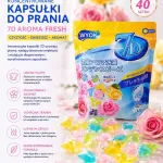 WYOK koncentrowane kapsułki do prania 7D Aroma Fresh 40 sztuk