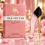 Perfumy Silk Nectar Pink God 35ml flakon szpilka różowo-złoty