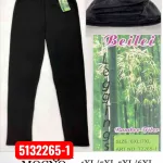 Legginsy bambusowe mocno ocieplane czarne 6XL/7XL